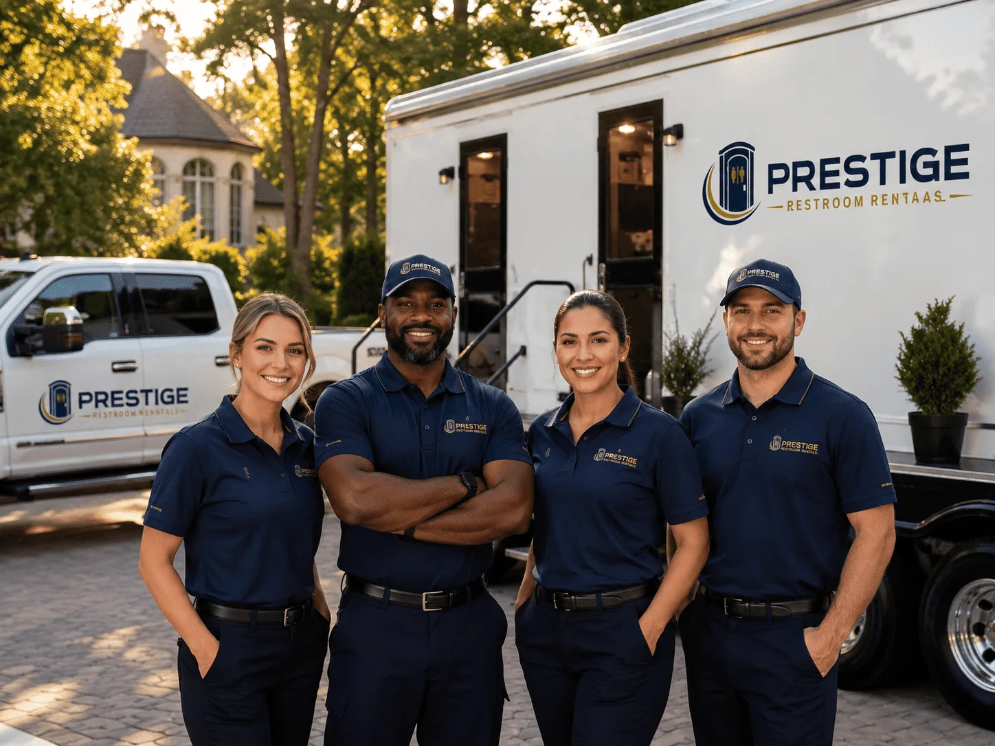 Trusted Luxury Portable Restrooms company in Dunlow, WV